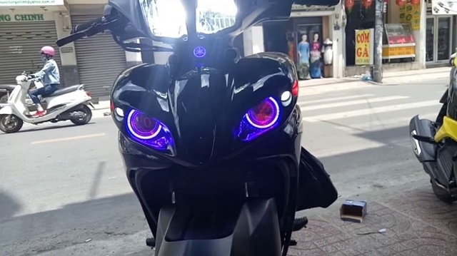 độ đèn xe jupiter